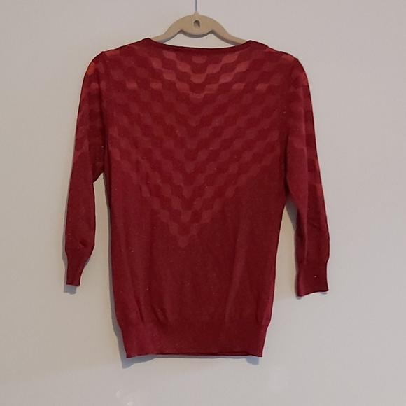 Sparkly red sweater - Picture 2 of 3